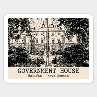 Government House - Halifax NS Magnet